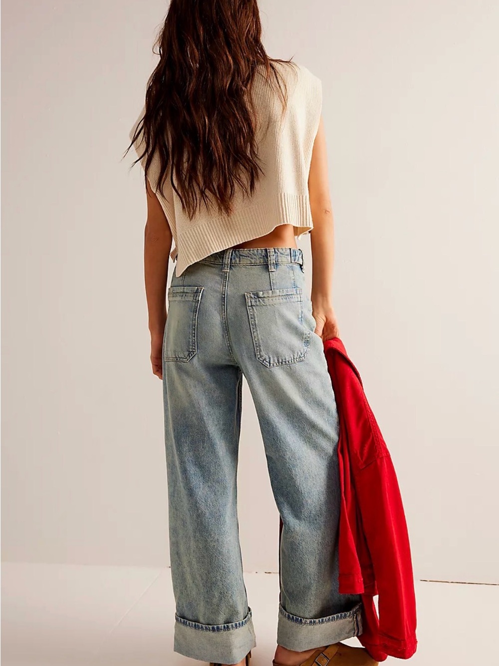 We the free Palmer cuff jeans - Picture 2 of 5